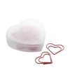 Heart shape clips in box