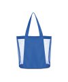 Beach bag in polyester & mesh