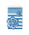 PVC cover notebook w flower PVC cover notebook w flower