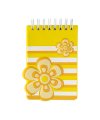 PVC cover notebook w flower PVC cover notebook w flower