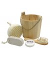 4 piece massage set "Sauna" in …