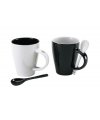 Coffee set "Black & White" 2 mu…