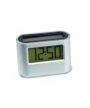 solar clock "Wake up", silver