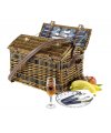 Willow picnic basket "Summertim… Willow picnic basket "Summertim…