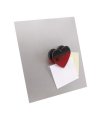 Memo clip "Love" with a magnet Memo clip "Love" with a magnet
