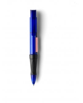 Ball pen, when twisted releases a sticky note memo Ball pen, when twisted releases a sticky note memo