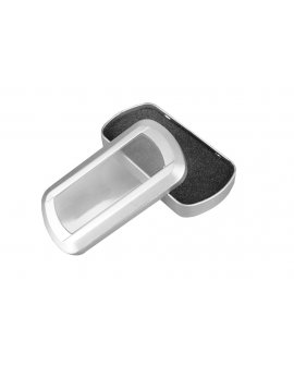 Multipurpose etui / case for pendrive, keyring etc., transparent lid Multipurpose etui / case for pendrive, keyring etc., transparent lid