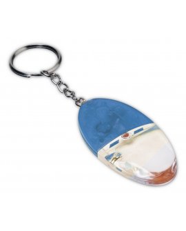 Keyring with magnifier and light Keyring with magnifier and light