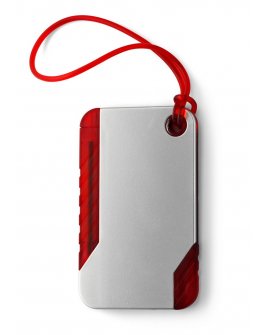 Luggage tag with ball pen Luggage tag with ball pen