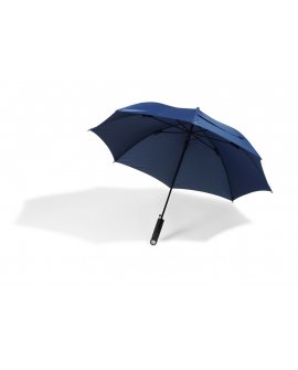 Umbrella with LED light in handle, automatic opening