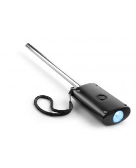 Foldable umbrella with LED light in handle, automatic opening Foldable umbrella with LED light in handle, automatic opening