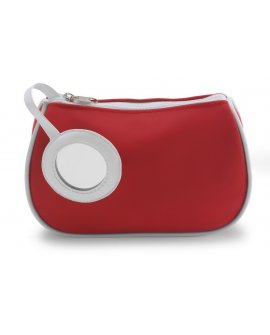 Make-up bag with internal mirror Make-up bag with internal mirror