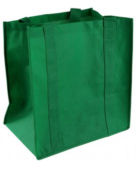 Shopping bag with stiff bottom