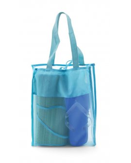 Beach bag, flip-flops, beach mat Beach bag, flip-flops, beach mat