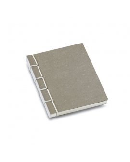 Stitched recycled notebook