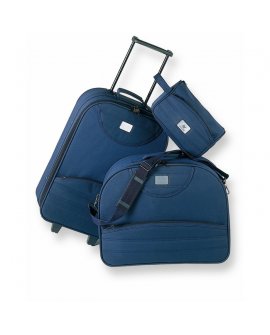 3-piece navy travelling set