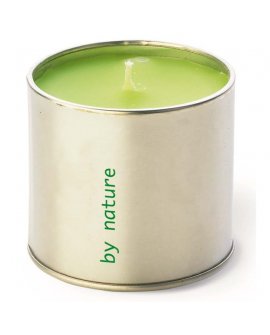 Candle in tin box Candle in tin box