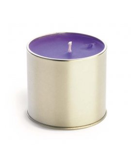 Candle in tin box Candle in tin box