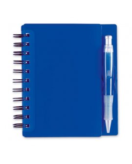 Note book with pen