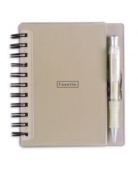 Note book with pen