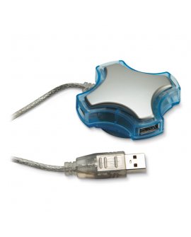 4 USB hub unit w/ suction cup