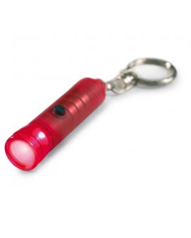 Flashlight with keyring