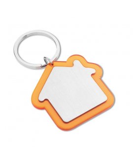 House shaped keyring