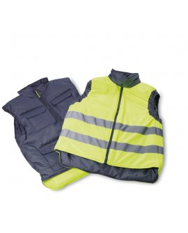 Safety reversible bodywarmer