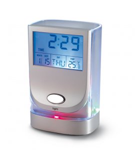 LED clock with pen holder LED clock with pen holder