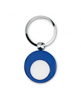 Metal keyring with metal token Metal keyring with metal token