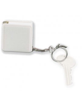 Key-ring w/ flexi rule Key-ring w/ flexi rule