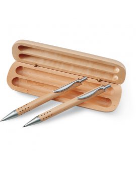 Pen gift set in wooden box Pen gift set in wooden box