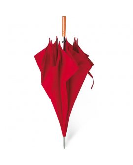 Golf umbrella with wooden grip Golf umbrella with wooden grip