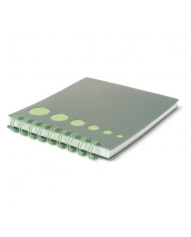 70 page notepad w/ spiral bound