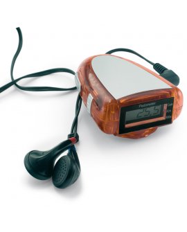 Pedometer with FM scan radio Pedometer with FM scan radio