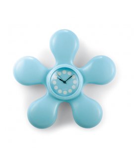 Flower clock with suction cup