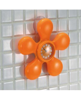 Flower clock with suction cup Flower clock with suction cup