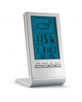 Weatherstation with blue LCD