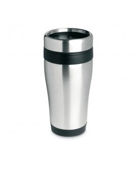 Stainless steel travel mug