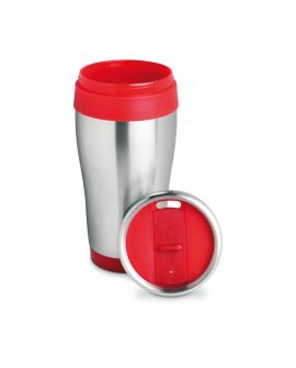 Stainless steel travel mug