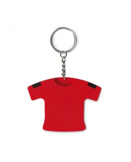 Soft PVC T-shirt shape keyring Soft PVC T-shirt shape keyring