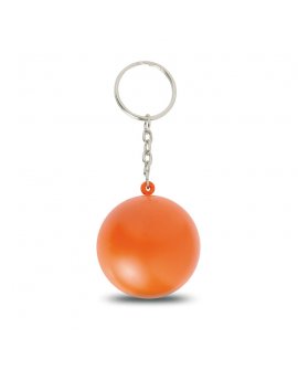 Antistress ball with key ring