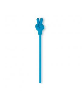 Pencil with eraser hand shape Pencil with eraser hand shape