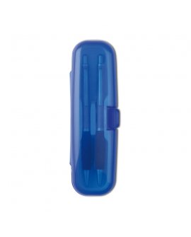 Ball pen set in plastic box Ball pen set in plastic box