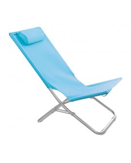 Beach chair with pillow