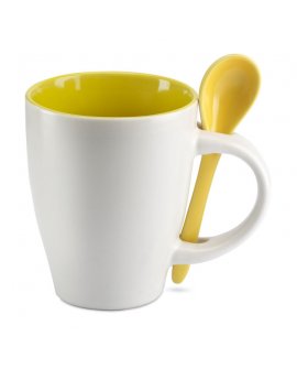 Mug with spoon