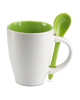 Mug with spoon