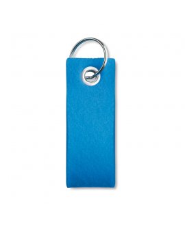 Colourful felt keyring