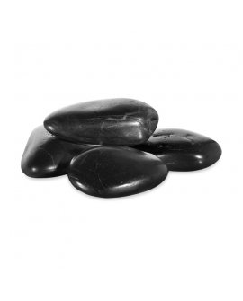 Massage stones in velvet pouch Massage stones in velvet pouch