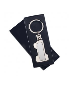 Number one shaped keyring Number one shaped keyring